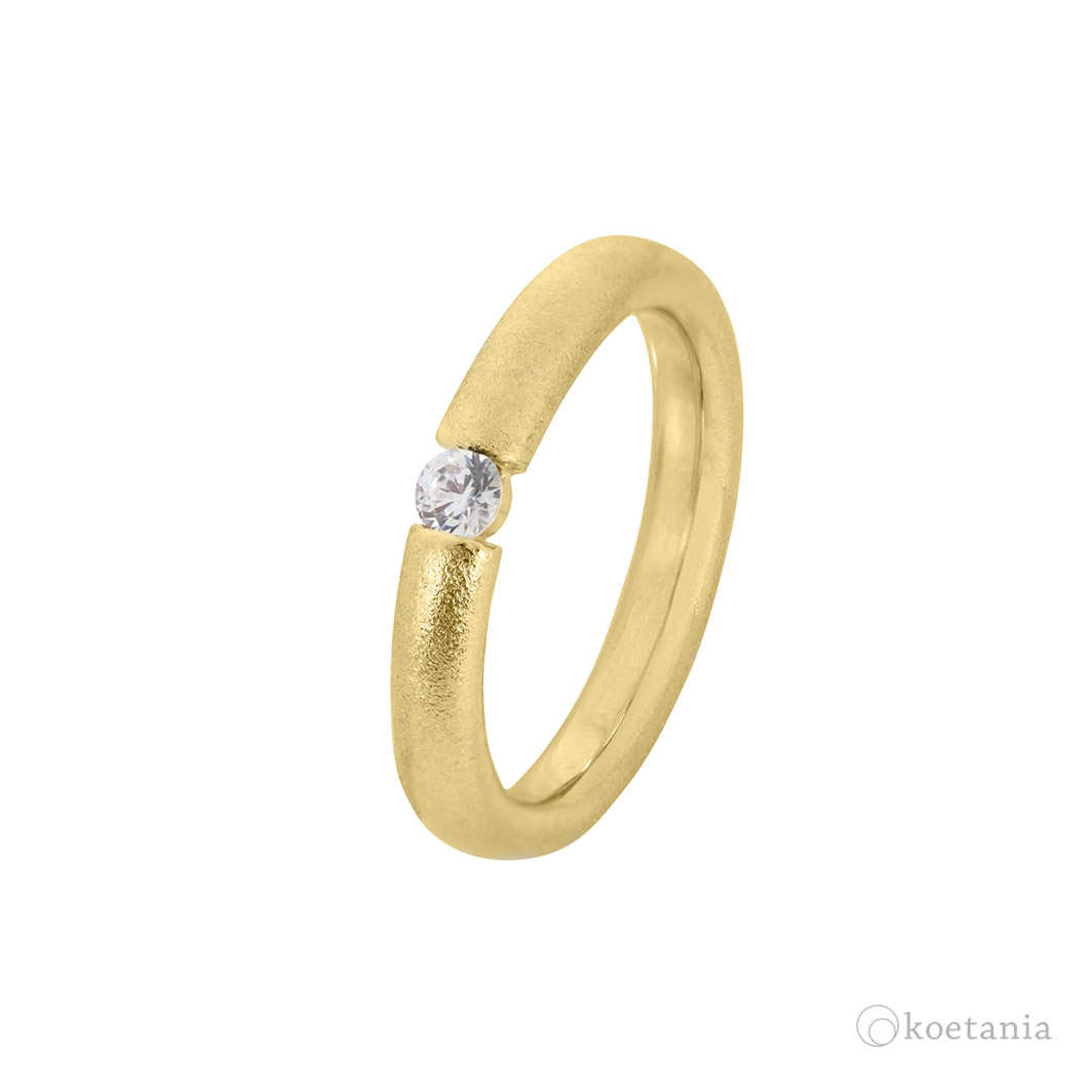 Alianza tensión almendrada 3x1,7 DIAMANTE 3MM - Imagen 2