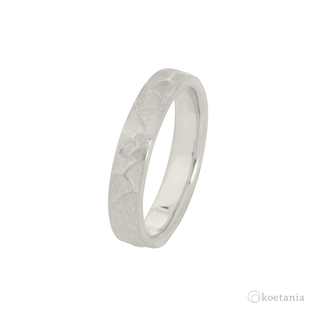 Anillo de plata pavonada S