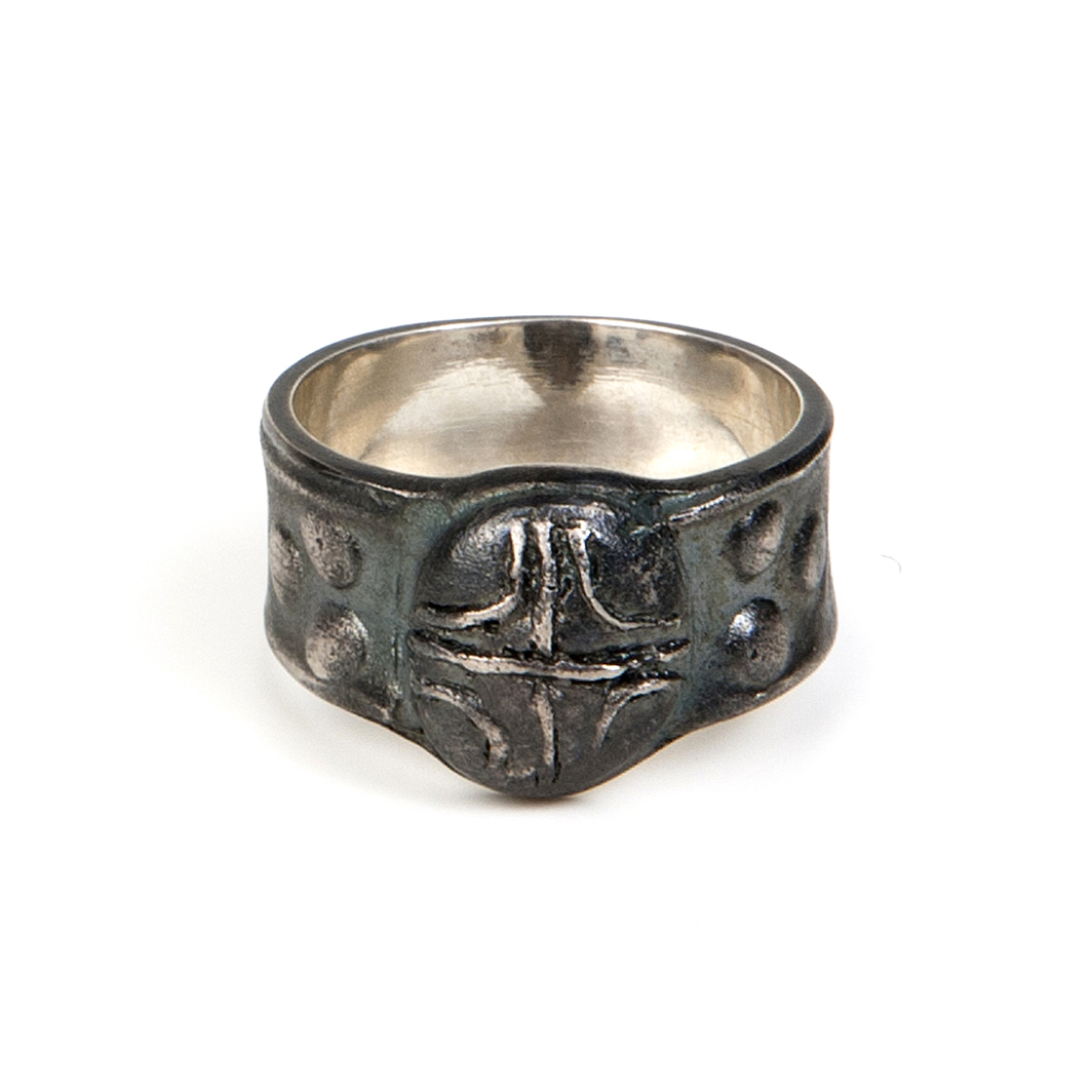 Anillo Barcino Familias escudo XL1 - Imagen 2