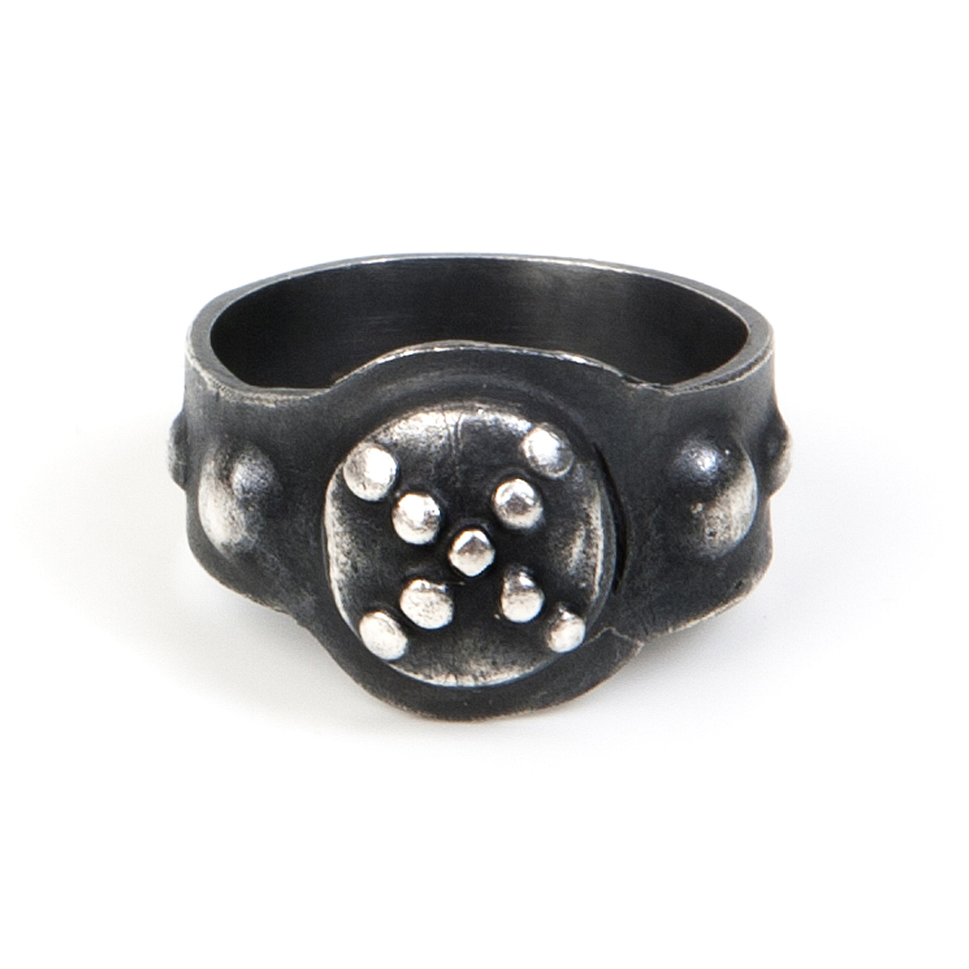 Anillo Barcino Familias escudo XL2 - Imagen 2