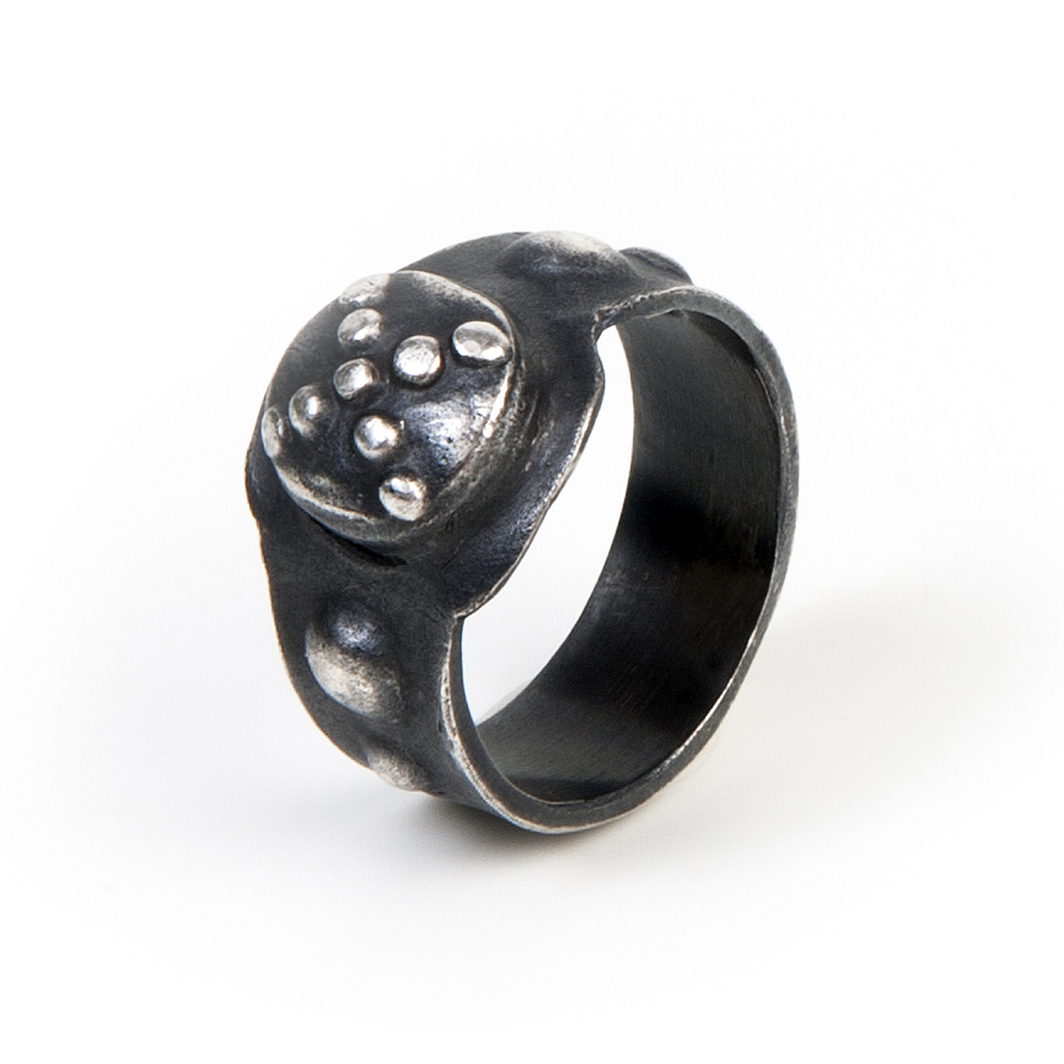 Anillo Barcino Familias escudo XL2