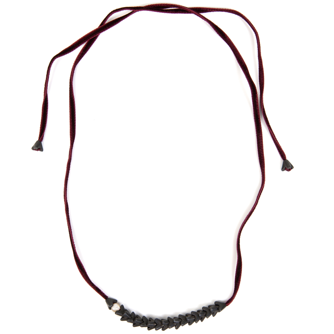 Collar Cactus granate
