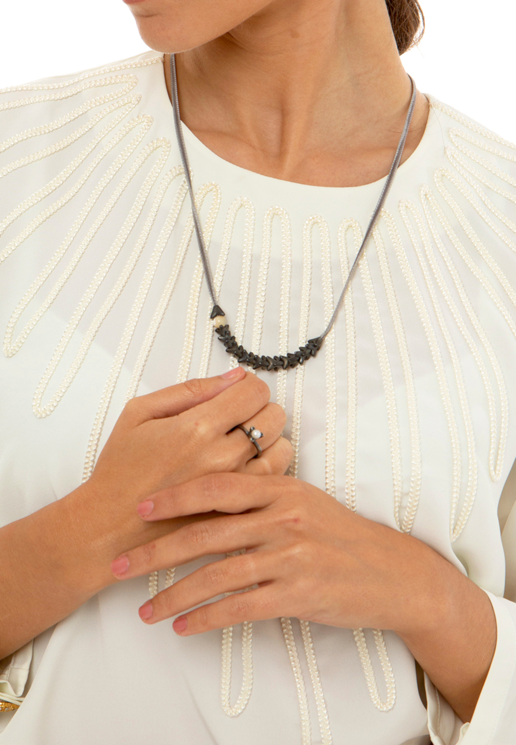 Collar Cactus gris - Imagen 3