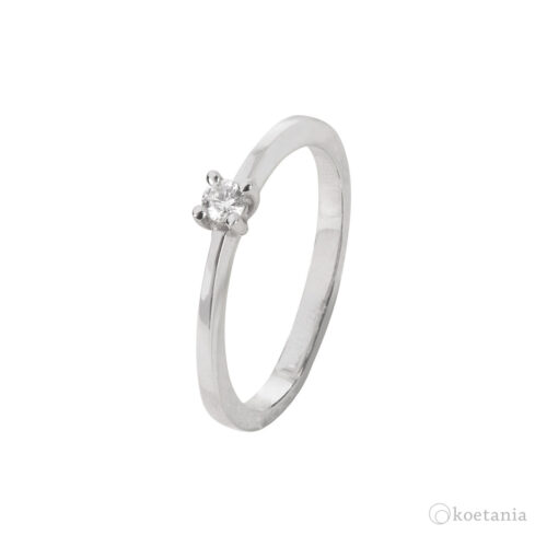Anillo de compromiso Diamante 2.7mm