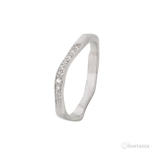 Anillo rama diamantes 12mm