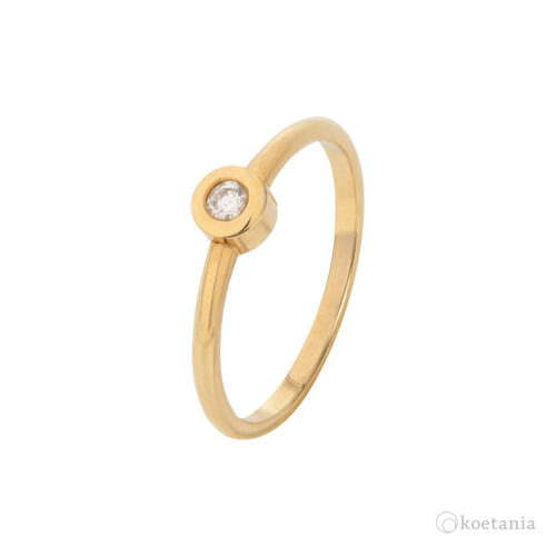 Anillo de compromiso Cergeom Diamante 2.7mm 