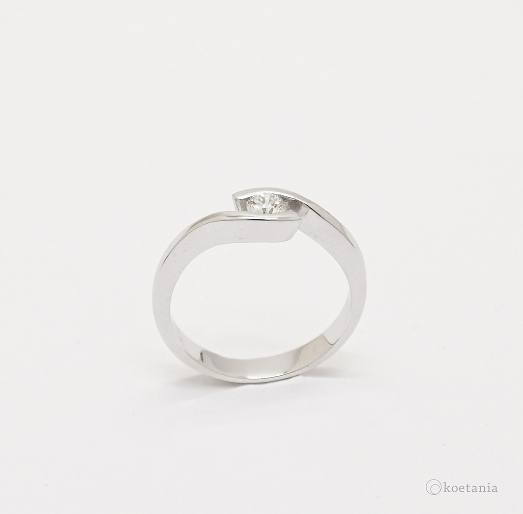 Anillo Isla Diamante 3,5 0,16ct - Imagen 2
