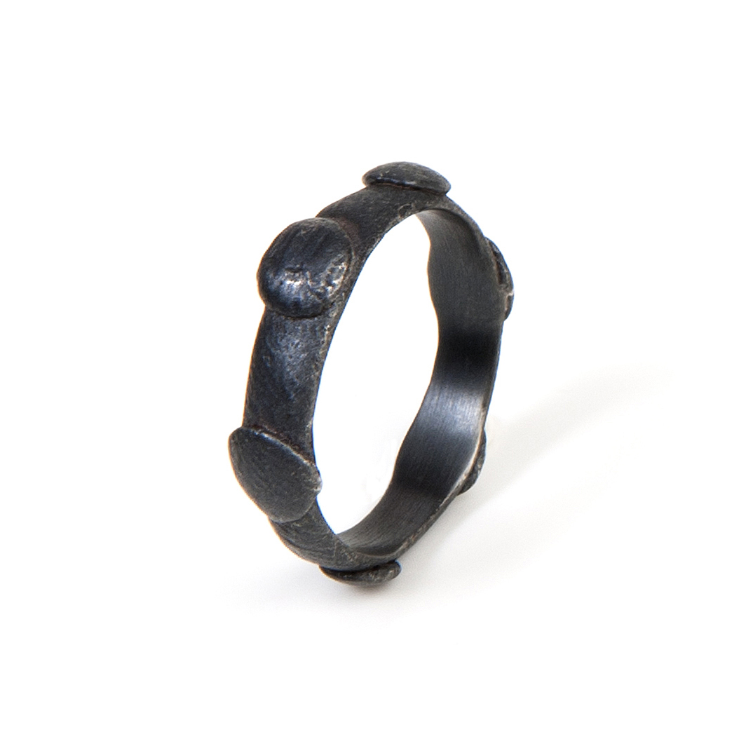 Anillo Macaret botones ancho - Imagen 2