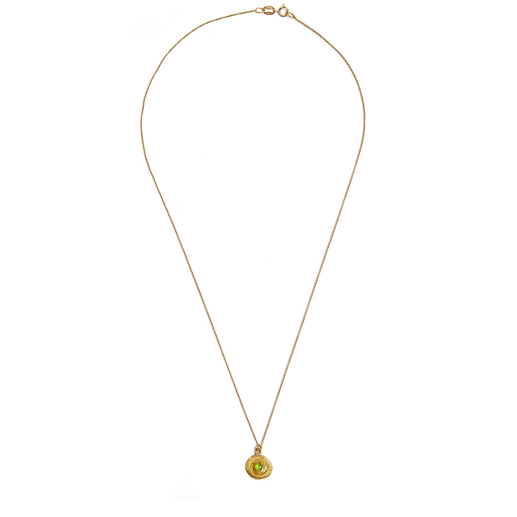 Collar Macaret esmeralda
