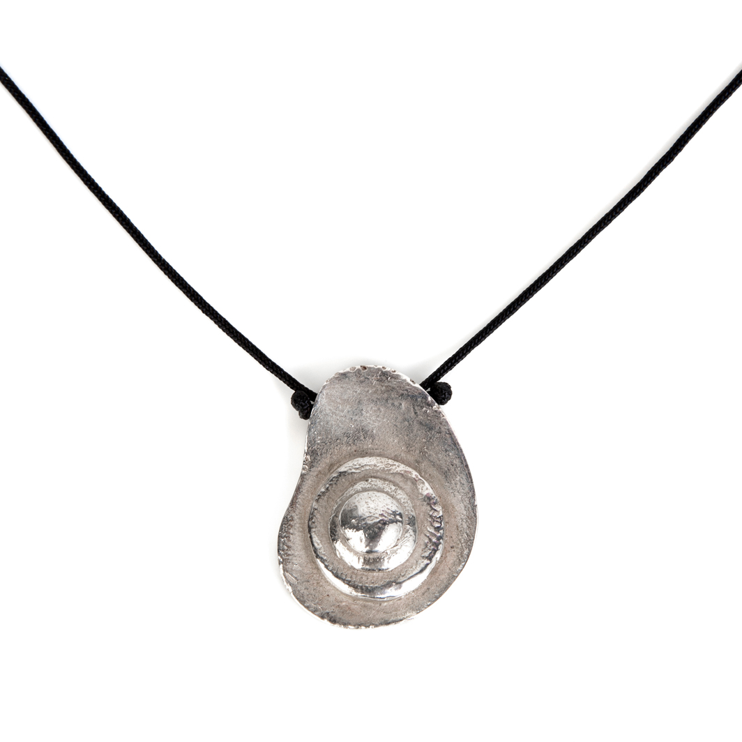 Collar textil Macaret negro - Imagen 2