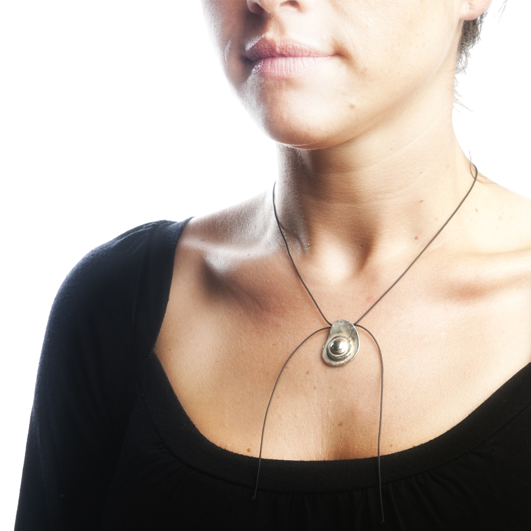 Collar textil Macaret negro - Imagen 3