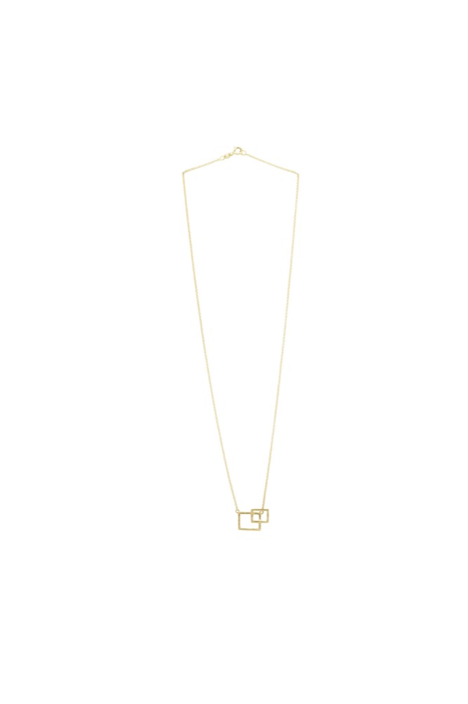 Colgante Espais oro amarillo 18kt.